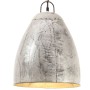 Round industrial pendant lamp 25 W silver 32 cm E27 by vidaXL, Lamps - Ref: Foro24-320559, Price: 49,86 €, Discount: %