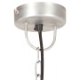 Round industrial pendant lamp 25 W silver 32 cm E27 by vidaXL, Lamps - Ref: Foro24-320559, Price: 49,86 €, Discount: %