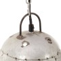 Round industrial pendant lamp 25 W silver 32 cm E27 by vidaXL, Lamps - Ref: Foro24-320559, Price: 49,86 €, Discount: %