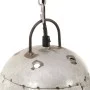 Round industrial pendant lamp 25 W silver 32 cm E27 by vidaXL, Lamps - Ref: Foro24-320559, Price: 46,49 €, Discount: %