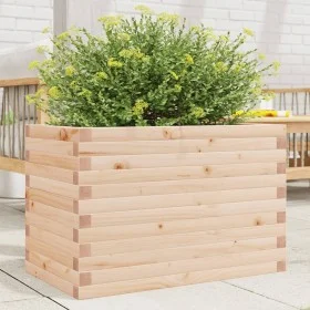 Pflanzgefäß aus massivem Kiefernholz, 70 x 40 x 46 cm von , Töpfe und Pflanzgefäße - Ref: Foro24-3282439, Preis: 108,77 €, Ra...