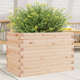 Pflanzgefäß aus massivem Kiefernholz, 70 x 40 x 46 cm von , Töpfe und Pflanzgefäße - Ref: Foro24-3282439, Preis: 110,51 €, Ra...
