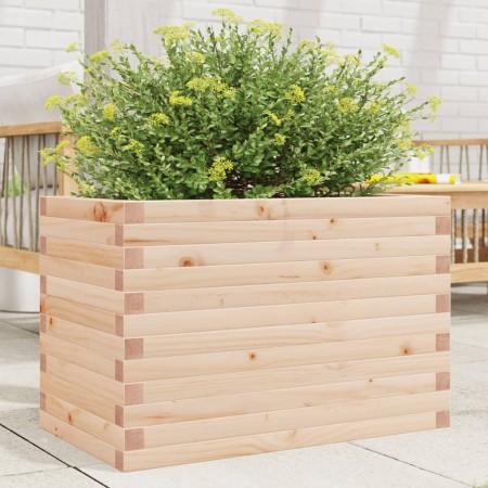 Pflanzgefäß aus massivem Kiefernholz, 70 x 40 x 46 cm von , Töpfe und Pflanzgefäße - Ref: Foro24-3282439, Preis: 110,51 €, Ra...