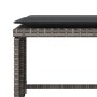 Grauer Gartensessel aus synthetischem Rattan mit Fußstütze von , Gartensets - Ref: Foro24-368618, Preis: 106,96 €, Rabatt: %