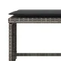 Gray synthetic rattan garden armchair with footrest by , Garden sets - Ref: Foro24-368618, Price: 123,66 €, Discount: %