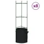 Tomato stakes with bag 8 units of steel and PP 116 cm by , Pot stands - Ref: Foro24-3281492, Price: 172,03 €, Discount: %