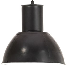 Schwarze runde Pendelleuchte 25 W 28,5 cm E27 von vidaXL, Lampen - Ref: Foro24-320569, Preis: 28,44 €, Rabatt: %
