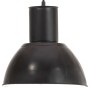 Lámpara colgante redonda negra 25 W 28,5 cm E27 de vidaXL, Lámparas - Ref: Foro24-320569, Precio: 28,44 €