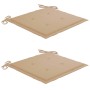 Dining garden chairs with cushions 2 units solid acacia wood by , Garden chairs - Ref: Foro24-3060789, Price: 260,66 €, Disco...