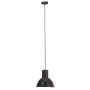 Schwarze runde Pendelleuchte 25 W 28,5 cm E27 von vidaXL, Lampen - Ref: Foro24-320569, Preis: 28,44 €, Rabatt: %