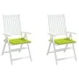 Gartenstuhl Kissen 2 Stück grüner Oxford Stoff 50x50x3 cm von , Kissen für Stühle und Sofas - Ref: Foro24-314062, Preis: 23,1...