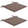 Garten-Esszimmerstühle mit Kissen 2 Stück massives Akazienholz von , Gartenstühle - Ref: Foro24-3060804, Preis: 267,74 €, Rab...