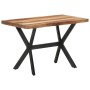 Esstisch aus Akazienholz mit Honig-Finish 120x60x75 cm von , Küchen- und Esstische - Ref: Foro24-321545, Preis: 240,02 €, Rab...