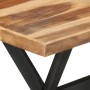 Esstisch aus Akazienholz mit Honig-Finish 120x60x75 cm von , Küchen- und Esstische - Ref: Foro24-321545, Preis: 240,02 €, Rab...