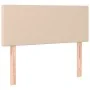 Cama box spring con colchón cuero sintético capuchino 90x190 cm de , Camas y somieres - Ref: Foro24-3130636, Precio: 304,67 €...
