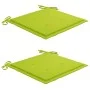 Sillas de comedor jardín con cojines 2 uds madera maciza acacia de , Sillas de jardín - Ref: Foro24-3060813, Precio: 206,67 €...