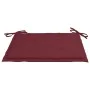 Garden chairs 2 pcs with cushions wine red teak wood by , Garden chairs - Ref: Foro24-3062217, Price: 261,15 €, Discount: %