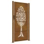 Gartentor aus Cortenstahl, Baumdesign, 105 x 205 cm von , Gartentore - Ref: Foro24-153165, Preis: 266,59 €, Rabatt: %