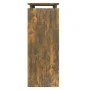 Smoked oak plywood console table 80x30x80 cm by , Side tables - Ref: Foro24-815216, Price: 38,51 €, Discount: %