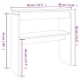 Konsolentisch aus geräuchertem Eichensperrholz, 80 x 30 x 80 cm von , Seitentische - Ref: Foro24-815216, Preis: 39,02 €, Raba...