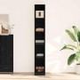 Armario Roble negro 30 x 50 x 200 cm Madera contrachapada