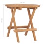 Klappbare Garten-Essgruppe mit 3-teiligen Kissen aus Teakholz von , Gartensets - Ref: Foro24-3063178, Preis: 173,82 €, Rabatt: %