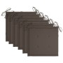 Klappbare Gartenstühle, 6 Stück, Kissen aus massivem Akazienholz von , Gartenstühle - Ref: Foro24-3065415, Preis: 309,30 €, R...