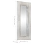 Metal aviator mirror 110x50 cm by vidaXL, Mirrors - Ref: Foro24-320638, Price: 114,64 €, Discount: %