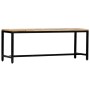 Massive Esszimmerbank aus rohem Mangoholz, 120 cm von , Ess- und Küchenbänke - Ref: Foro24-247814, Preis: 174,02 €, Rabatt: %
