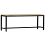 Massive Esszimmerbank aus rohem Mangoholz, 120 cm von , Ess- und Küchenbänke - Ref: Foro24-247814, Preis: 171,47 €, Rabatt: %