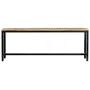 Massive Esszimmerbank aus rohem Mangoholz, 120 cm von , Ess- und Küchenbänke - Ref: Foro24-247814, Preis: 171,47 €, Rabatt: %