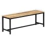 Massive Esszimmerbank aus rohem Mangoholz, 120 cm von , Ess- und Küchenbänke - Ref: Foro24-247814, Preis: 171,47 €, Rabatt: %