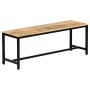 Massive Esszimmerbank aus rohem Mangoholz, 120 cm von , Ess- und Küchenbänke - Ref: Foro24-247814, Preis: 174,02 €, Rabatt: %