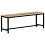 Massive Esszimmerbank aus rohem Mangoholz, 120 cm von , Ess- und Küchenbänke - Ref: Foro24-247814, Preis: 171,47 €, Rabatt: %
