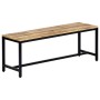 Massive Esszimmerbank aus rohem Mangoholz, 120 cm von , Ess- und Küchenbänke - Ref: Foro24-247814, Preis: 174,02 €, Rabatt: %