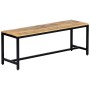 Massive Esszimmerbank aus rohem Mangoholz, 120 cm von , Ess- und Küchenbänke - Ref: Foro24-247814, Preis: 174,02 €, Rabatt: %