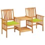 Sillas y mesita de jardín con cojines madera maciza acacia von , Gartensets - Ref: Foro24-3061286, Preis: 150,48 €, Rabatt: %