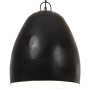 Round black industrial pendant lamp 25 W 42 cm E27 by vidaXL, Lamps - Ref: Foro24-320557, Price: 53,03 €, Discount: %
