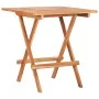 3-piece bistro set with red-red cushions in solid teak wood by , Garden sets - Ref: Foro24-3063234, Price: 203,56 €, Discount: %