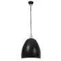 Round black industrial pendant lamp 25 W 42 cm E27 by vidaXL, Lamps - Ref: Foro24-320557, Price: 49,99 €, Discount: %