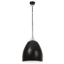 Round black industrial pendant lamp 25 W 42 cm E27 by vidaXL, Lamps - Ref: Foro24-320557, Price: 49,99 €, Discount: %