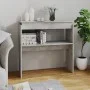 Gray engineered wood console table 80x30x80 cm by , Side tables - Ref: Foro24-808318, Price: 40,80 €, Discount: %