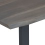 Gray solid acacia natural edge coffee table 115x60x40 cm by , Coffee table - Ref: Foro24-247829, Price: 152,79 €, Discount: %