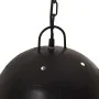 Lámpara colgante industrial redonda negra 25 W 42 cm E27 de vidaXL, Lámparas - Ref: Foro24-320557, Precio: 49,99 €, Descuento: %