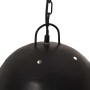 Round black industrial pendant lamp 25 W 42 cm E27 by vidaXL, Lamps - Ref: Foro24-320557, Price: 53,03 €, Discount: %
