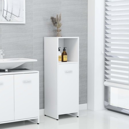 Badezimmerschrank aus Sperrholz weiß 30x30x95 cm von vidaXL, Badezimmermöbel - Ref: Foro24-802588, Preis: 45,69 €, Rabatt: %