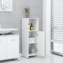 Badezimmerschrank aus Sperrholz weiß 30x30x95 cm von vidaXL, Badezimmermöbel - Ref: Foro24-802588, Preis: 45,69 €, Rabatt: %