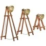 Floor lamp 3 pcs solid mango wood brass E27 by vidaXL, Lamps - Ref: Foro24-320592, Price: 203,16 €, Discount: %