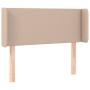 Kopfteil mit LED-Kunstleder in der Farbe Cappuccino, 83 x 16 x 78/88 cm von , Kopf- und Fußteile - Ref: Foro24-3123033, Preis...
