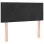 Cama box spring con colchón y LED terciopelo negro 120x190 cm de , Camas y somieres - Ref: Foro24-3270143, Precio: 415,90 €, ...